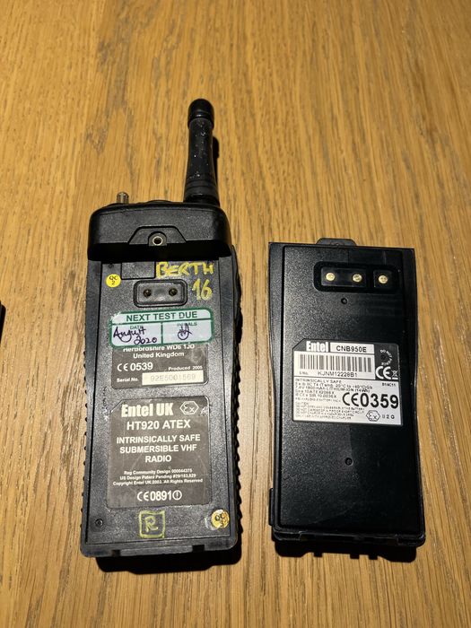 Radio Entel HT920 ATEX VHF