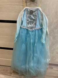 Платье Эльзы, карнавальное платье на девочку 4-6 лет