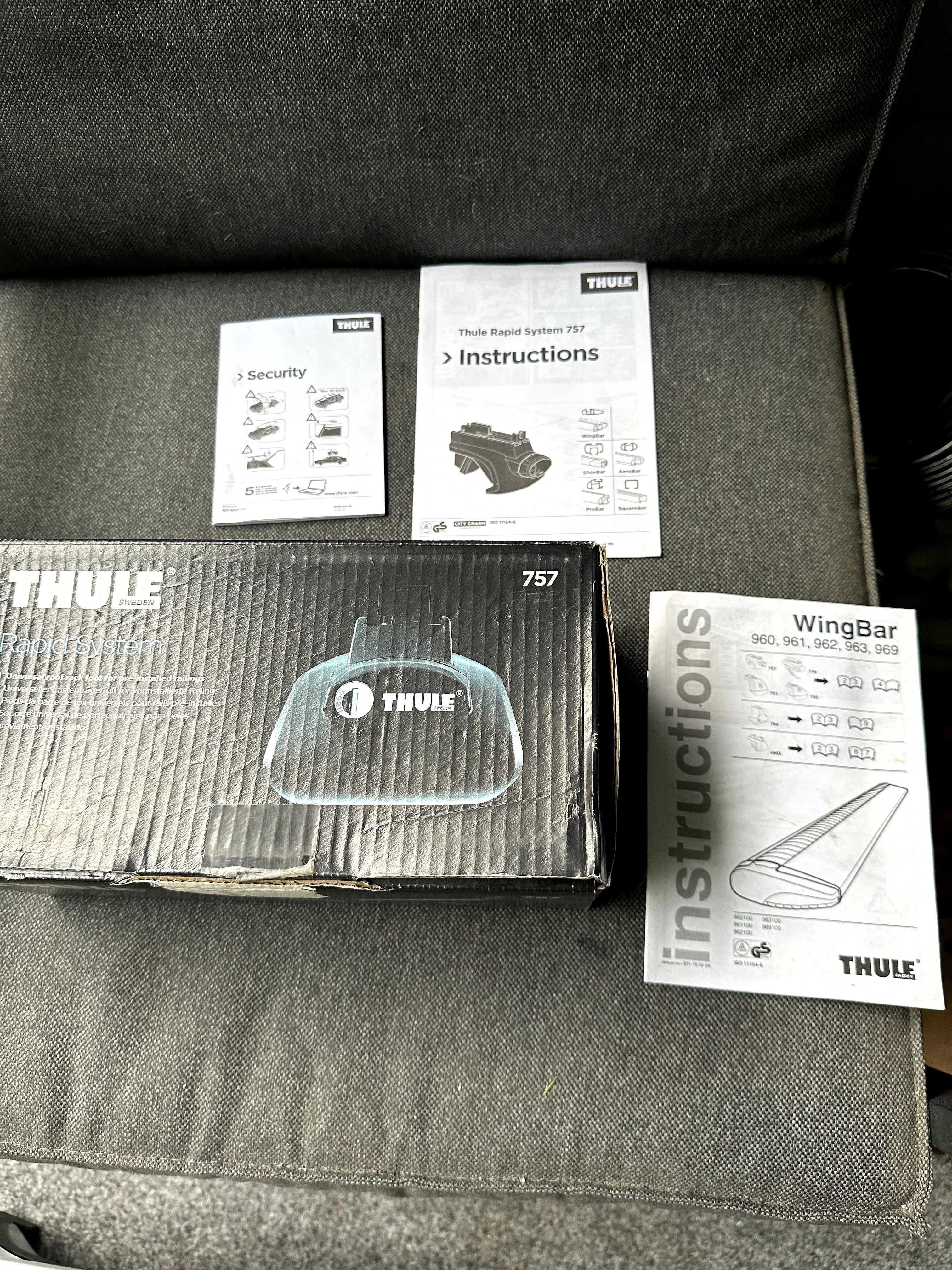 Thule WingBar  + Thule Rapid System 757