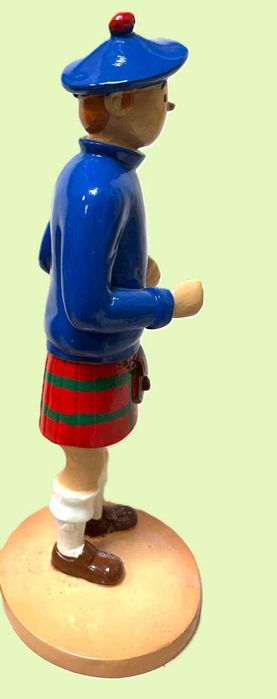 Tintin, figura em cerâmica com 50 cm de altura