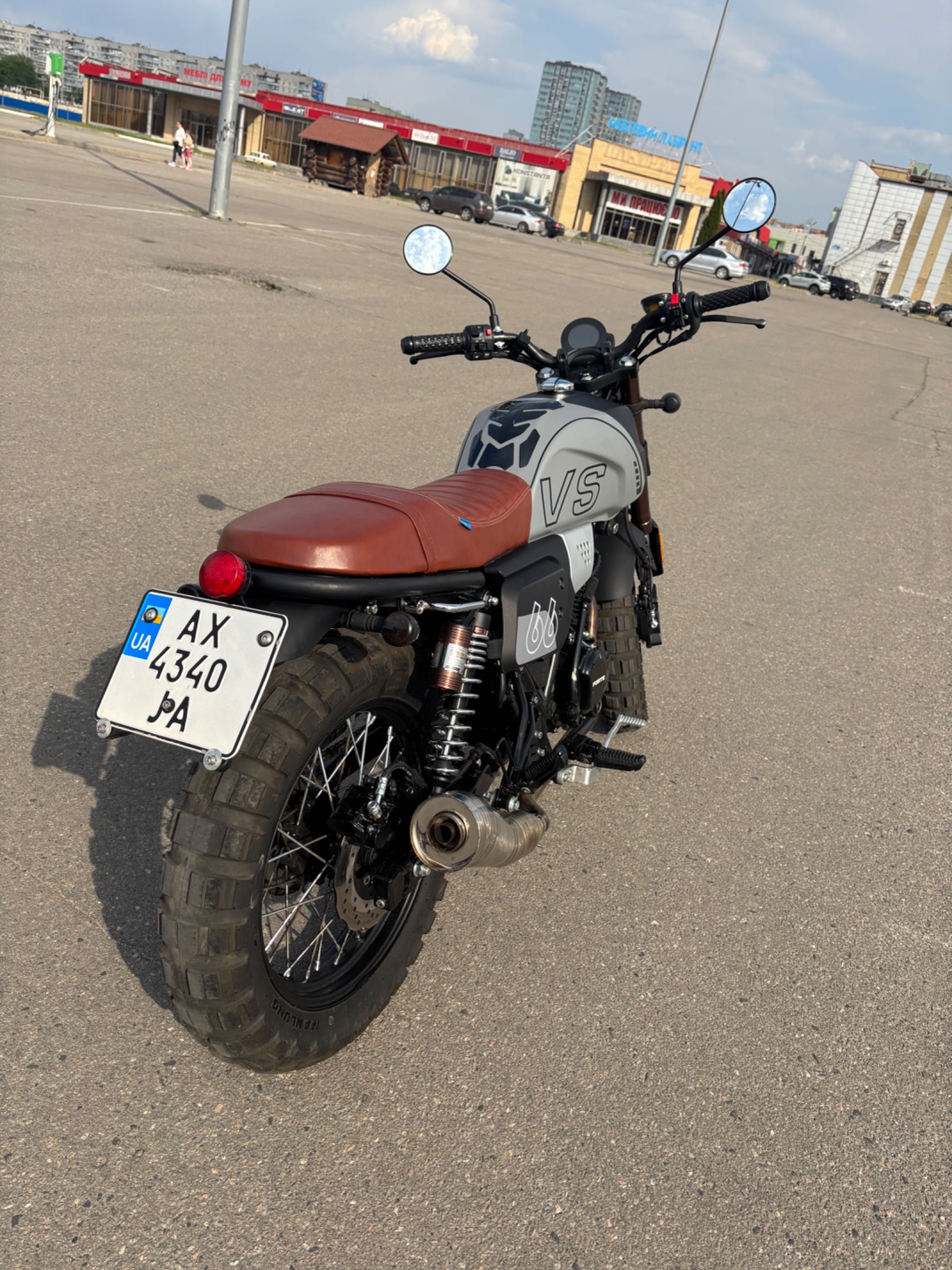 FORTE FT250-F6 Scrambler, до 20 Июля, 250 кубов, 2 ключа Как Новый