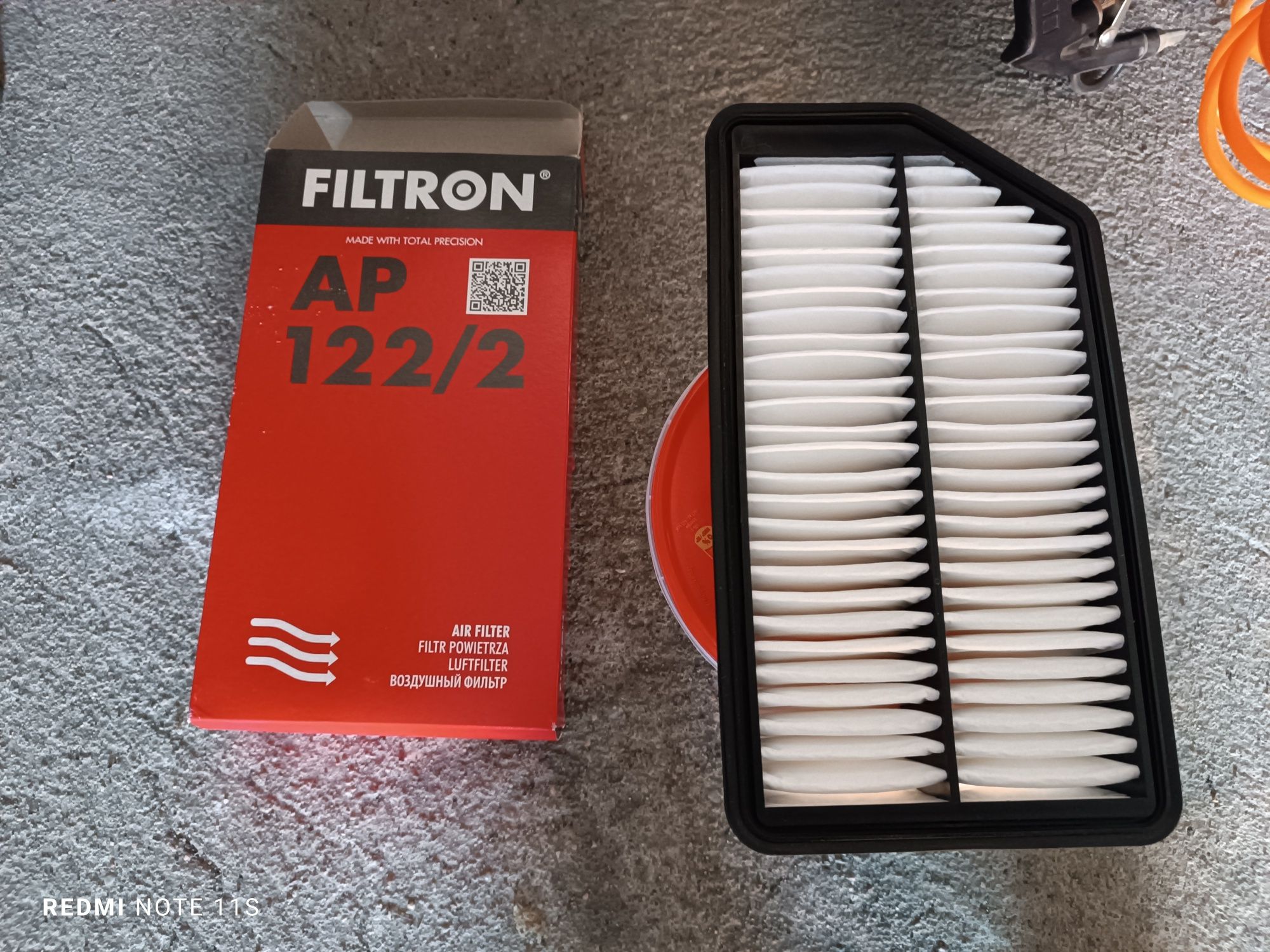 Filt powietrza AP 122/2