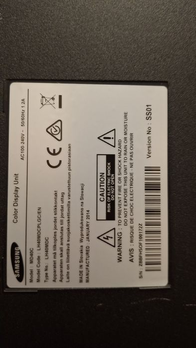 Monitor M40C Samsung