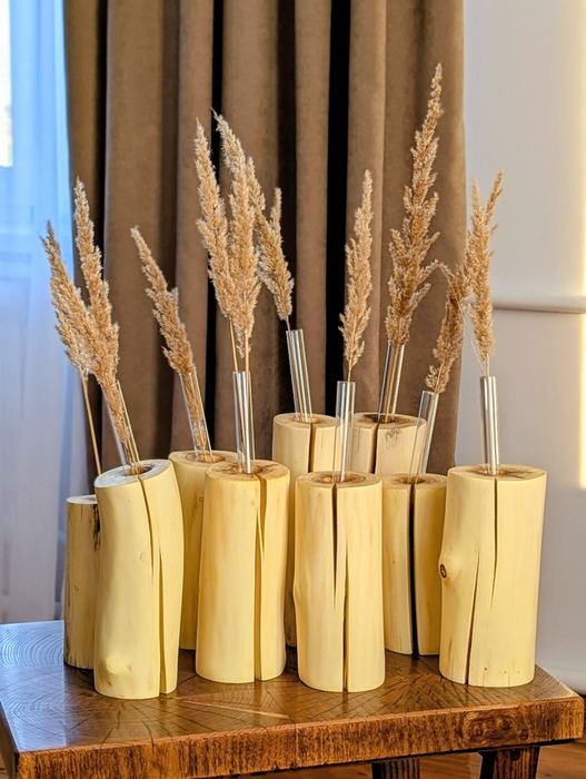 Вази  для сухоцвітів ручної роботи