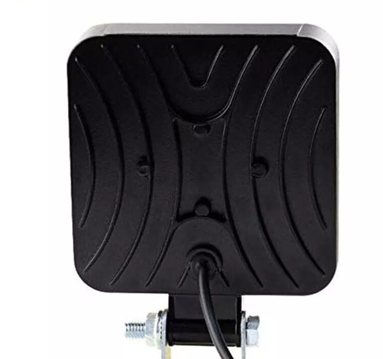 Фара LED Лед квадратная 48W 16 диодов ФСО Mini Стробоскоп 8.5см×8.5см