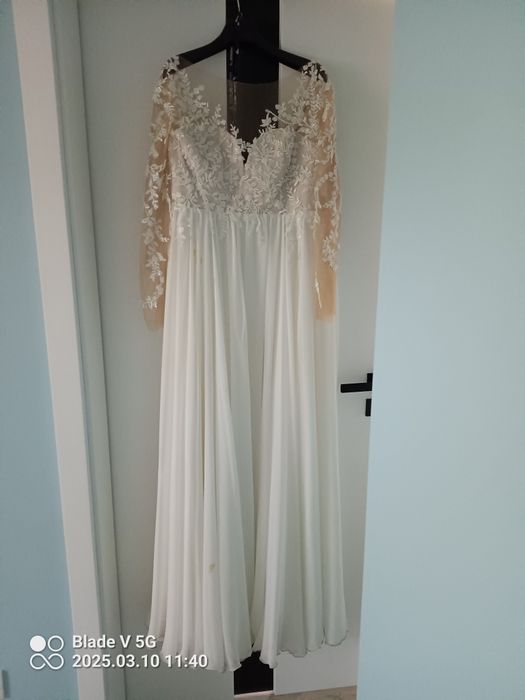 Suknia ślubna ciazowa