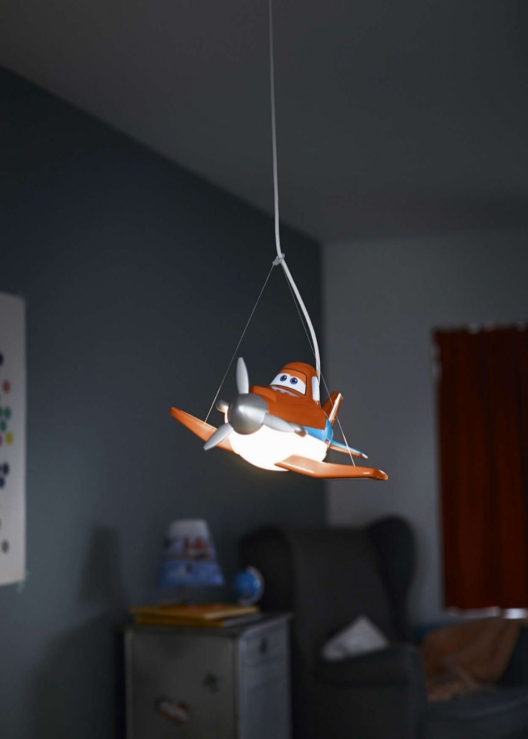 Lampa sufitowa Philips Samoloty żyrandol
