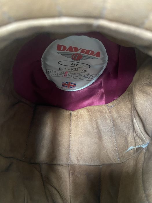 Capacete davida branco