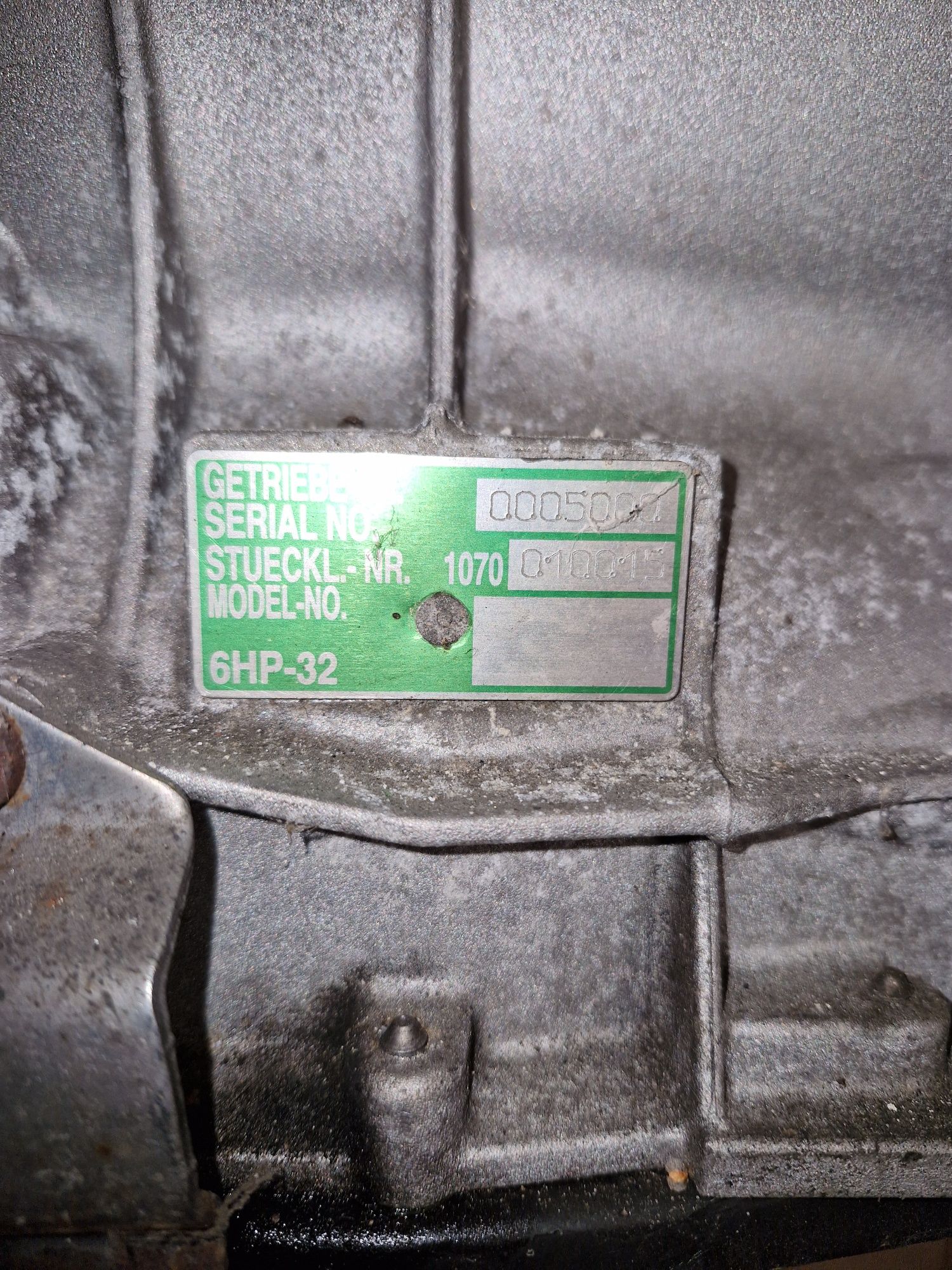 Skrzynia biegów bmw 740d 4.0d 6HP32