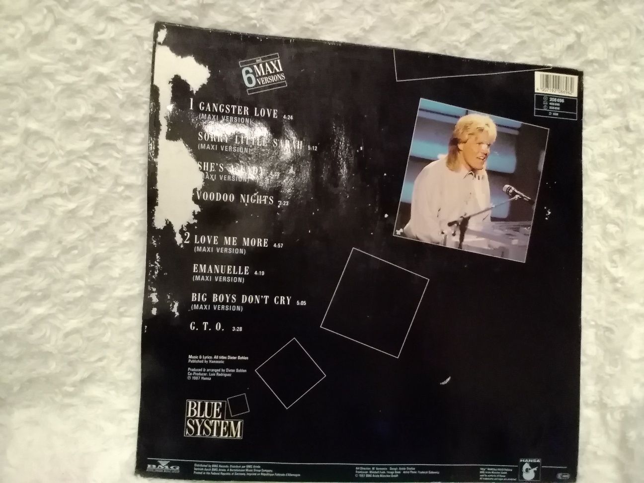 Blue System winyl Hansa Walking on a rainbow +Vg