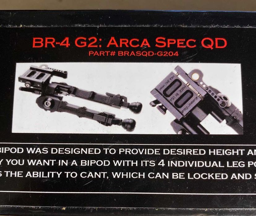 Сошки Accu-Tac BR-4 G2 швидкознімні