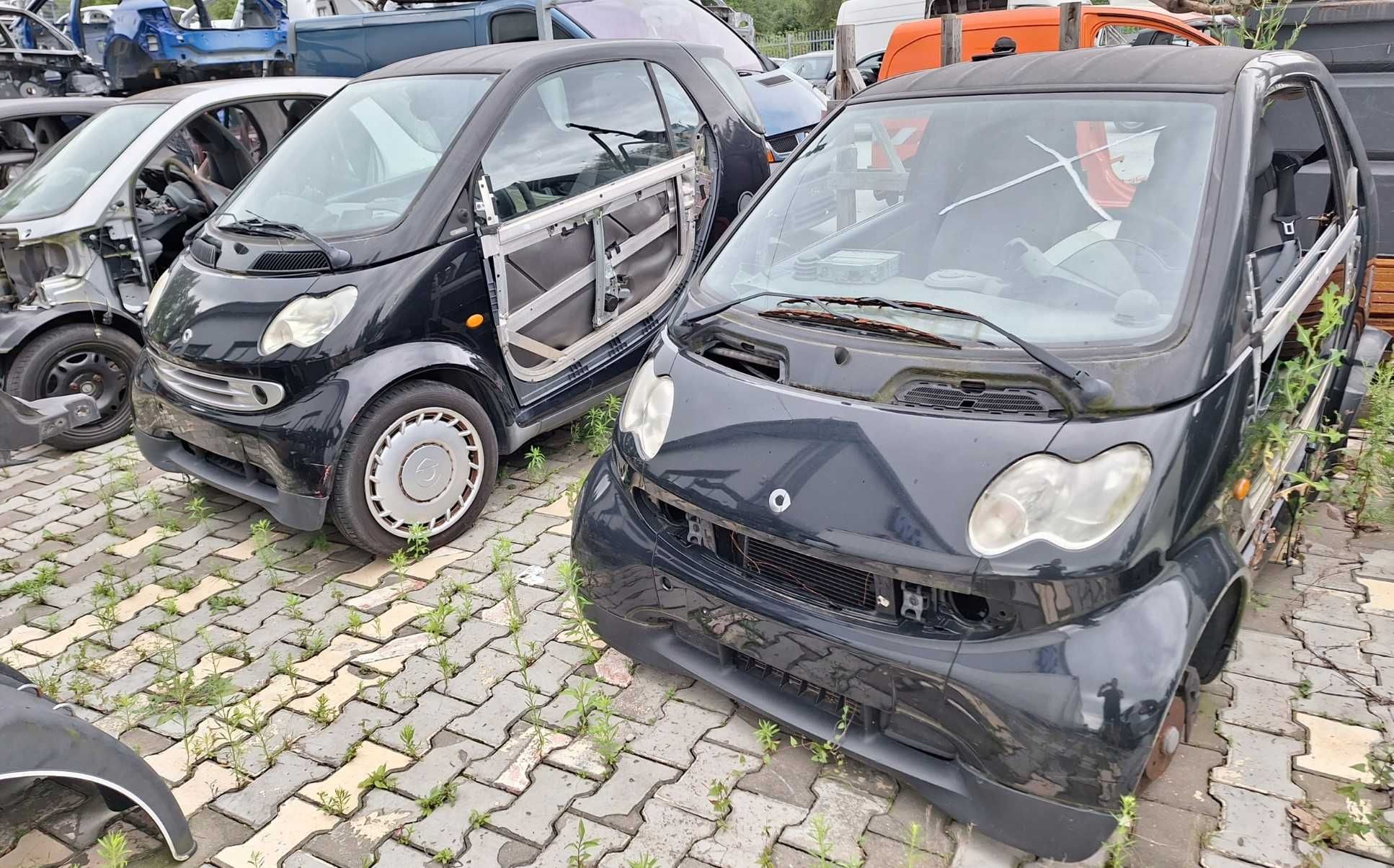 Smart Fortwo 450 1998-2004 бампер передній задній б/у деталі розборка