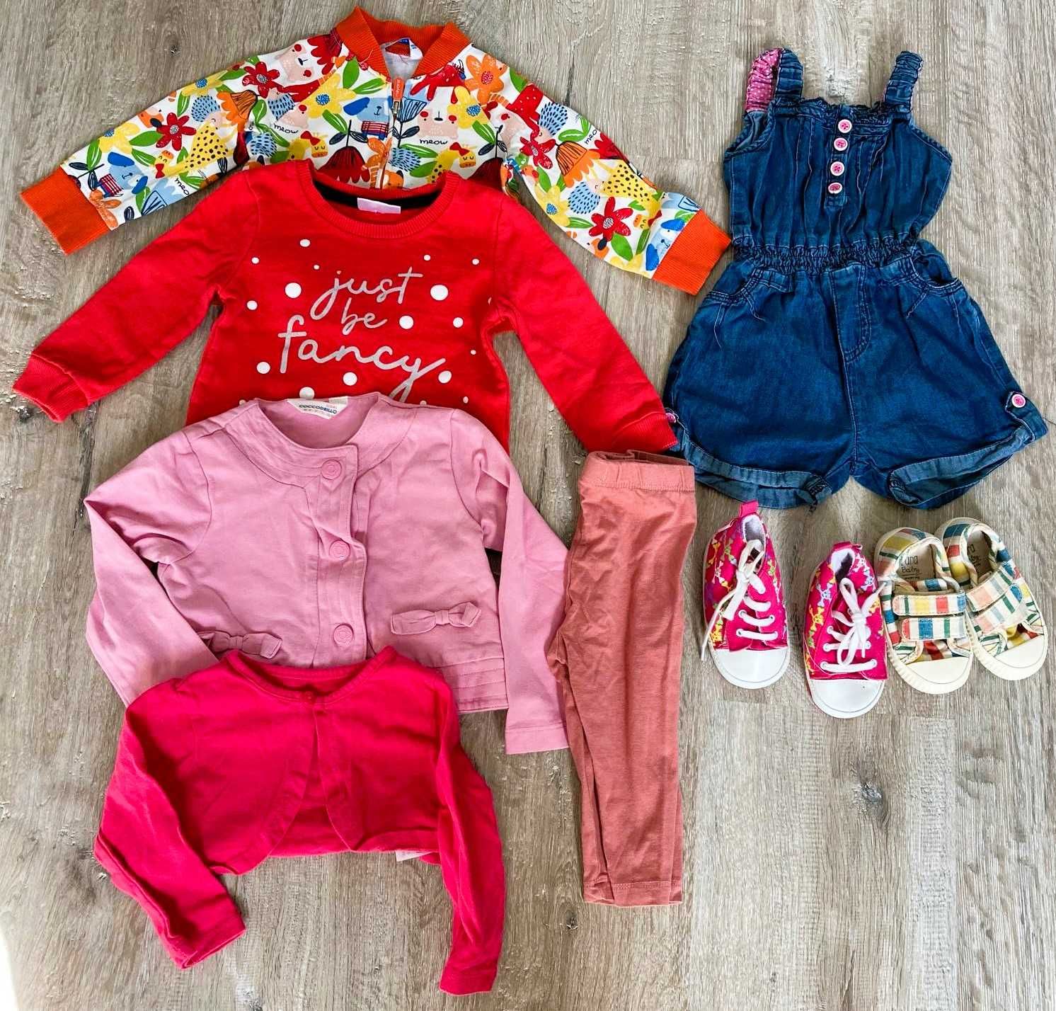 Paczka dla dziewczynki 31 szt.r.74-H&M,C&A,Cool Club,So Cute- stan bdb