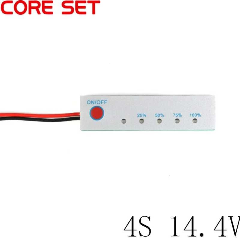 4S 14.4V BMS Li-ion Lithium Battery Indicator