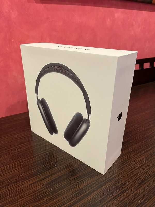 Oryginalne słuchawki Bluetooth Apple Airpods Max Midnight ANC usb-c