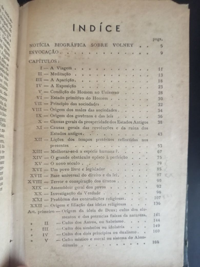 As Ruínas de Palmira - Conde de Volney