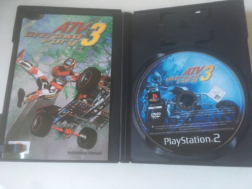 PS2 - ATV Fury Road 3