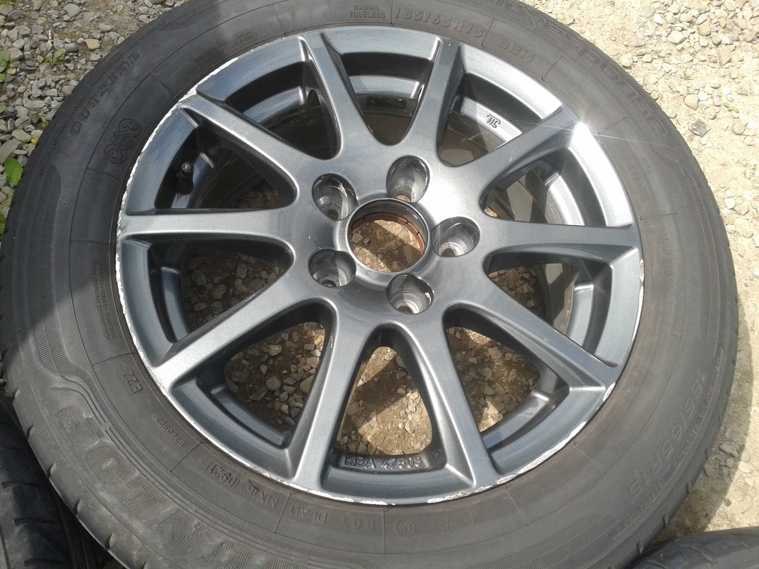 kola r15 rial szare hyundai i30 kia ceed venga ix20 ix25 mielec dunlop