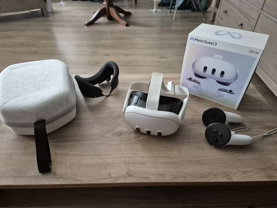VR Oculus meta Quest 3 512gb + akcesoria