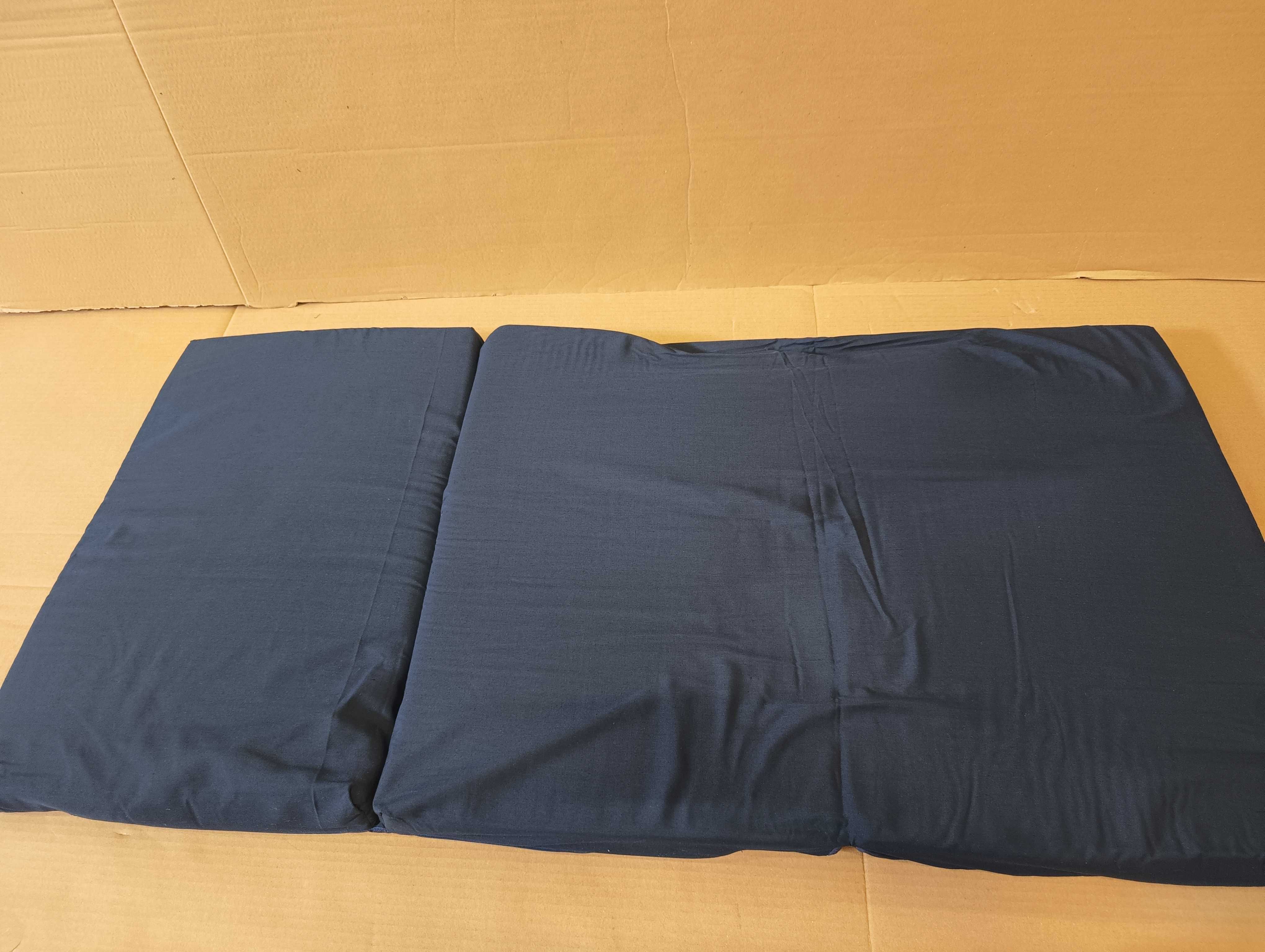 Roba Materac składanay turystyczny do łóżeczka Niebieski 60x120cm