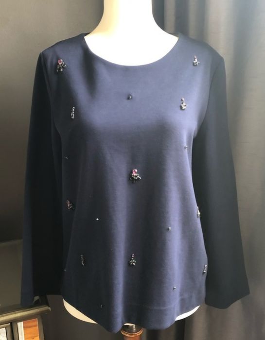 Bluza r. XS Massimo dutti dżety biżuteryjna