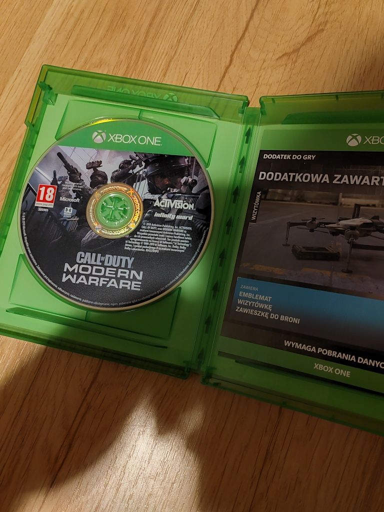 Cod call of duty modern warfare xbox one s x series Polska wersja