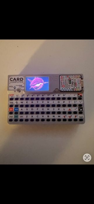M5 Stack Cardputer v1.1 oprogramowaniem Bruce Firmware.