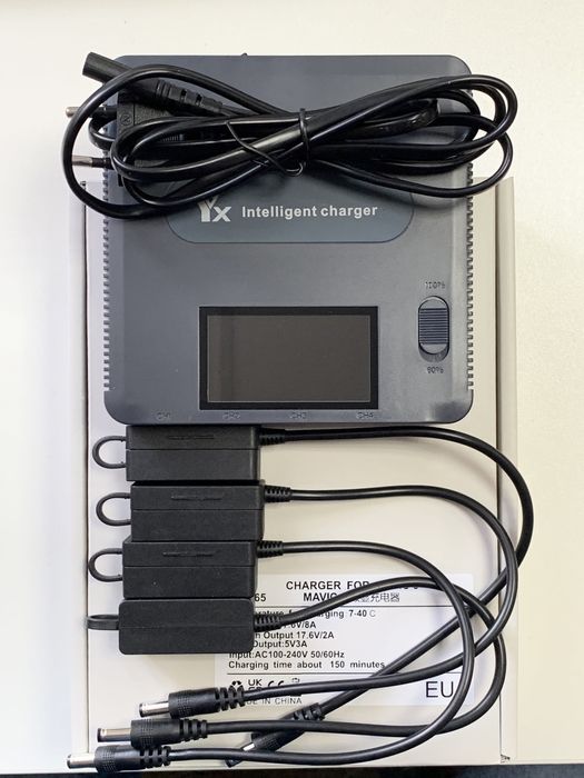 Інтелектуальний зарядний пристрій 6 в 1 для DJI Mavic 3/3 Pro/3T/3E