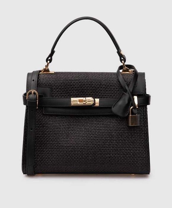 Новая кож черная сумка Gianni Notaro. Италия