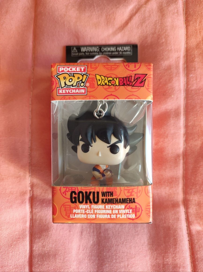 Funko Pop Pocket Keychain Goku with Kamehameha