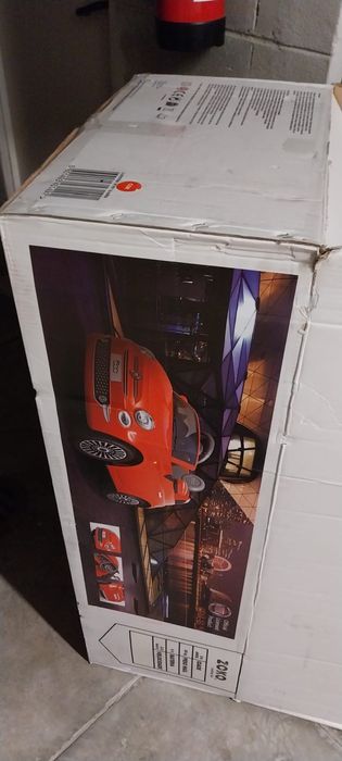 Carro elétrico de criança VIDAXL Vermelho Plástico