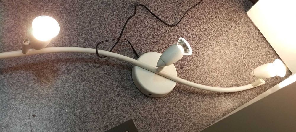 Lampa sufitowa używana z demontażu IKEA S0201.