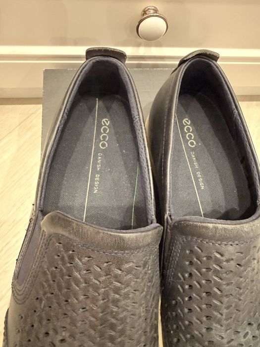 Напівчеревики туфлі лофери ECCO шкіра р.46