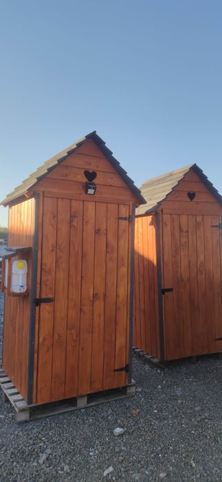 WC Drewniany, toaleta, kibelek, wychodek