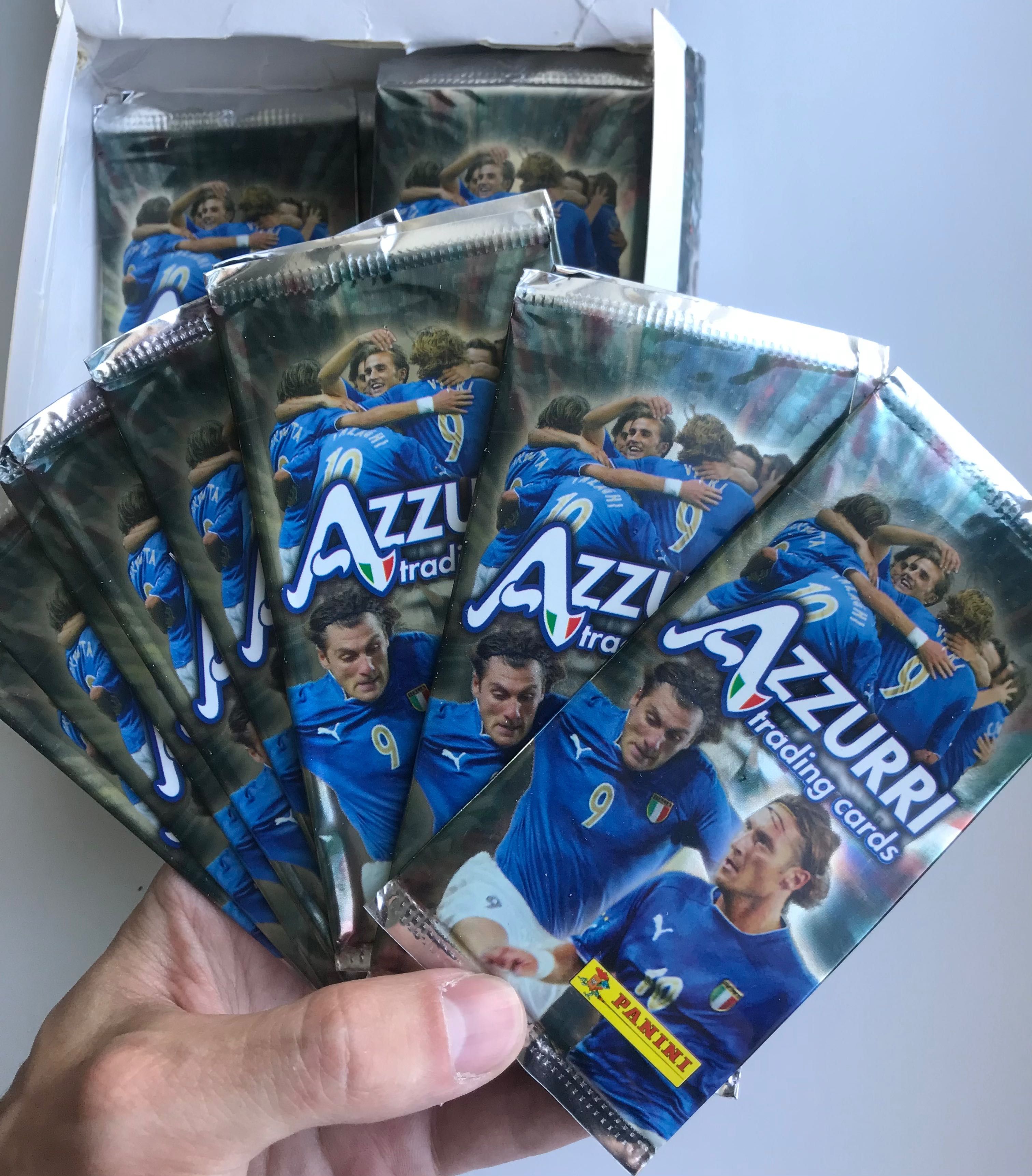 Panini карточки.Squadra Azzurra блок