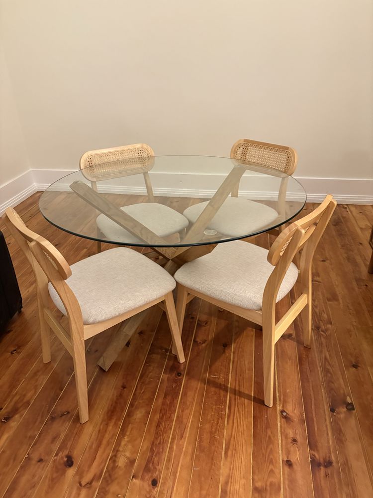 Mesa Nova Vidro JYSK