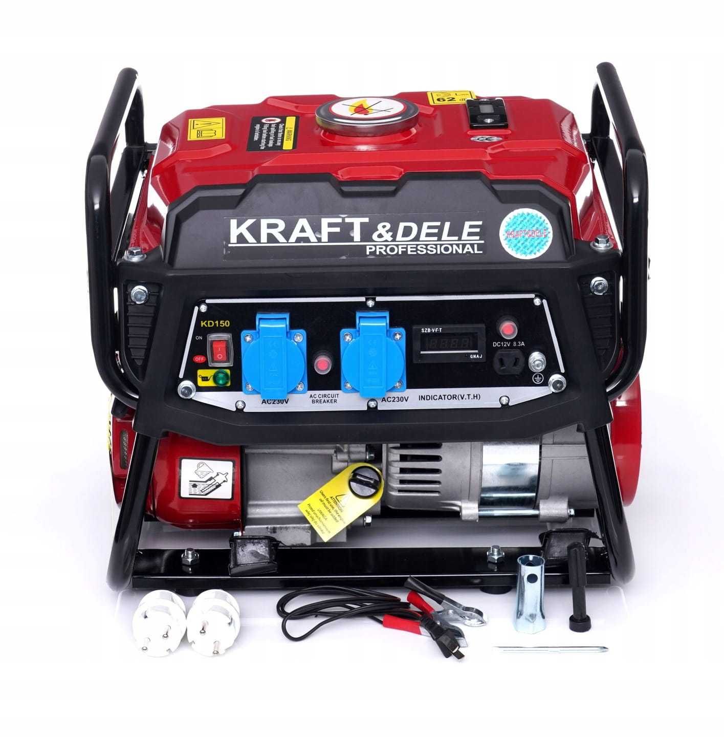 KRAFT&DELE Agregat Prądotwórczy Generator Prądu 1,5kw 3km KD150
