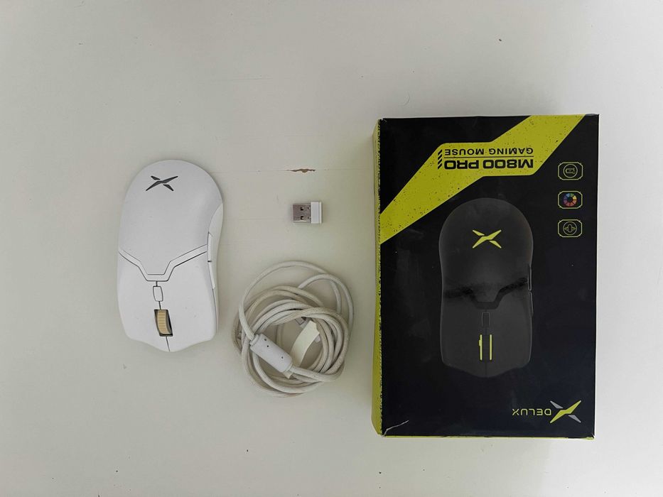 Rato Gaming DELUX M800 Pro - Branco