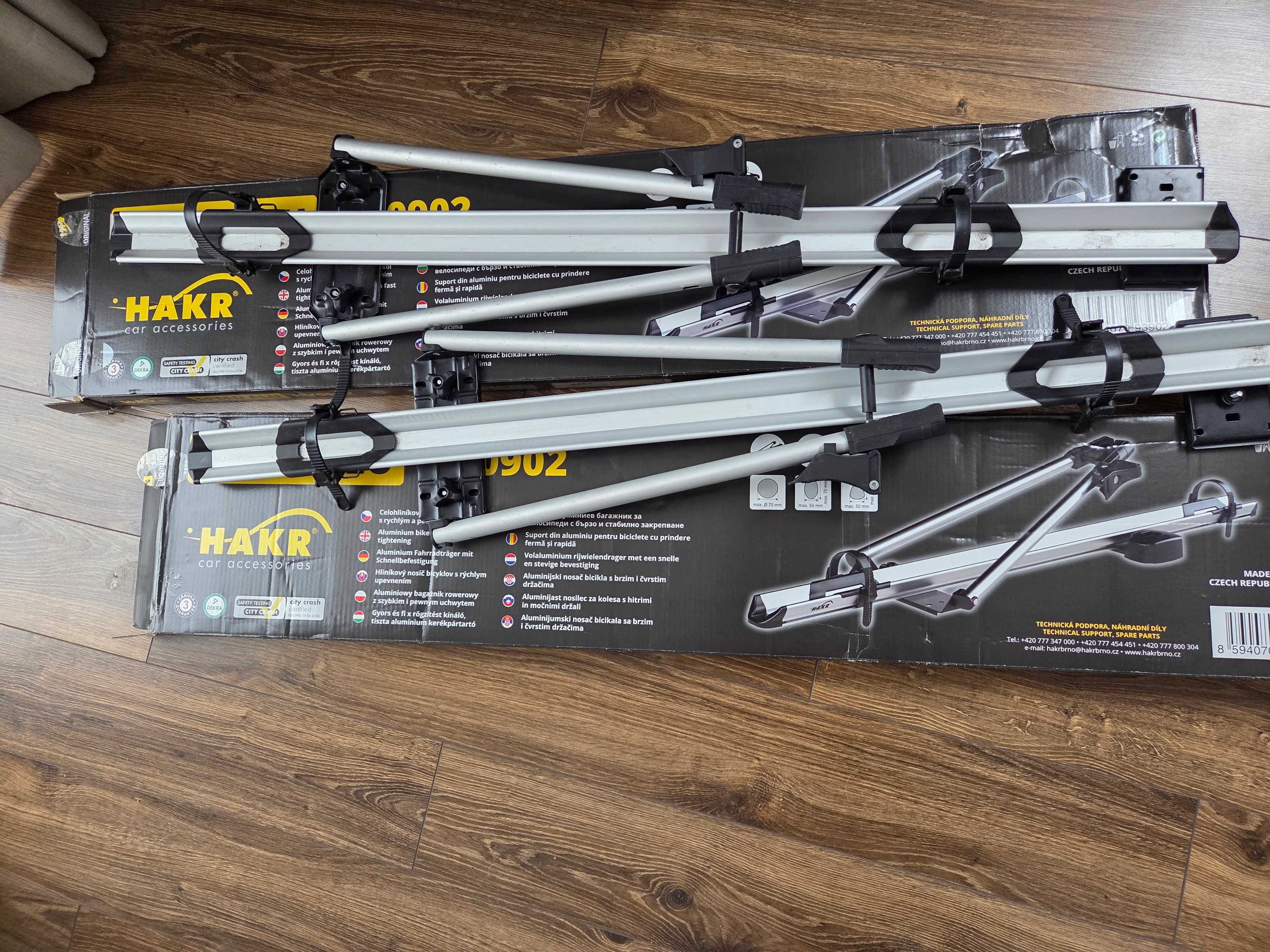 Uchwyt rowerowy na dach Hakr Speed Alu HV0902 -jak nowe