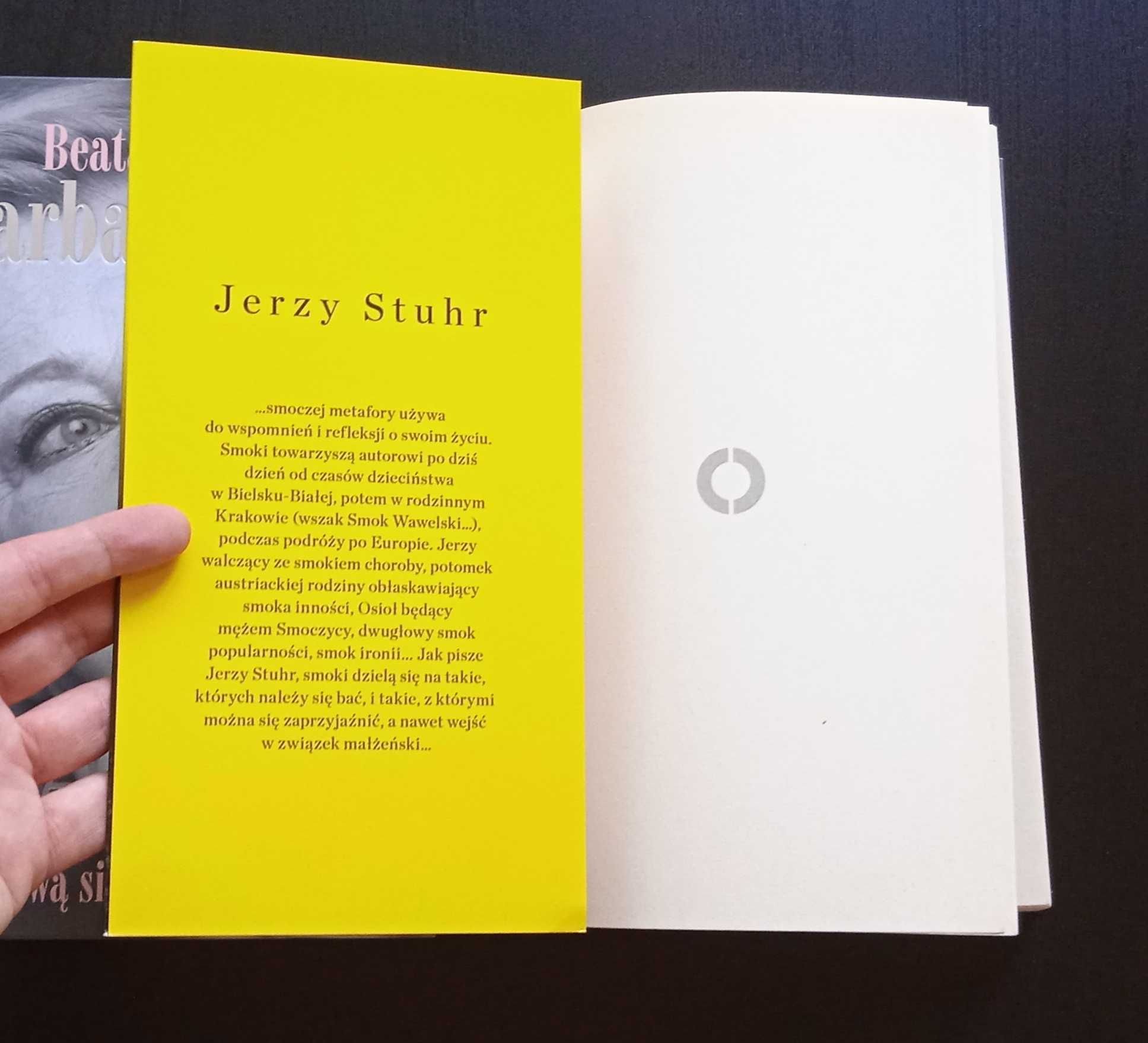 Książka biografia aktora Jerzy Stuhr i żona Beata Nowicka 2 książki