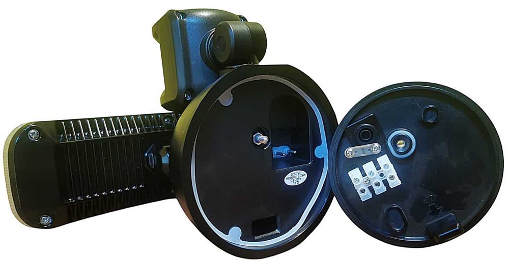 Lampa led hermetyczna z czujnikiem ruchu 3500 lm 5000k ip55 rozkładana