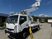 Nissan Cabstar 35,11 Zwyżka 20 ALU  Zwyżka Podnośnik Koszowy 20m Multitel 2008 ważne UDT Super I-wł