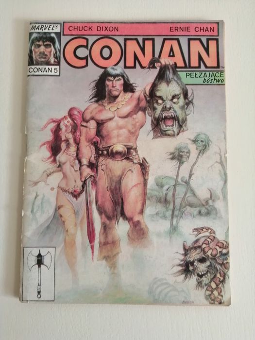 Conan - pakiet 5 komiksów - lata 89 - 90.