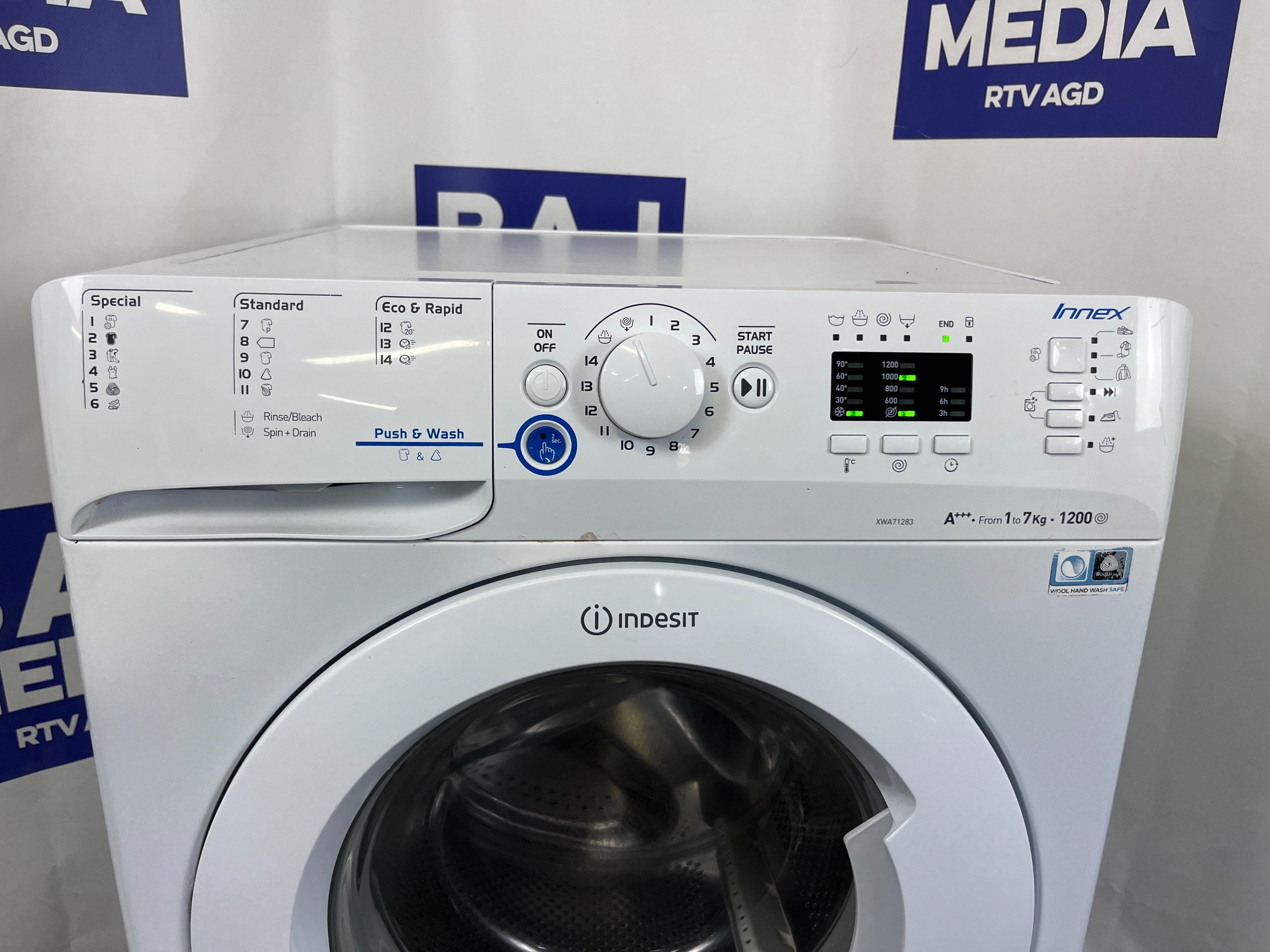 Pralka Indesit Energooszczedna 7 Kg/1200 Ob /A+++ /Dostawa/Gwarancja