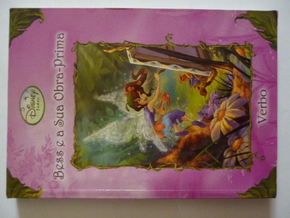 Livro infantil "Bess e a Sua Obra-Prima" (coleção Fadas Disney)