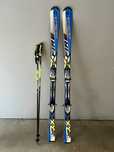 Narty Fischer RX FIRE 170 + kije 130