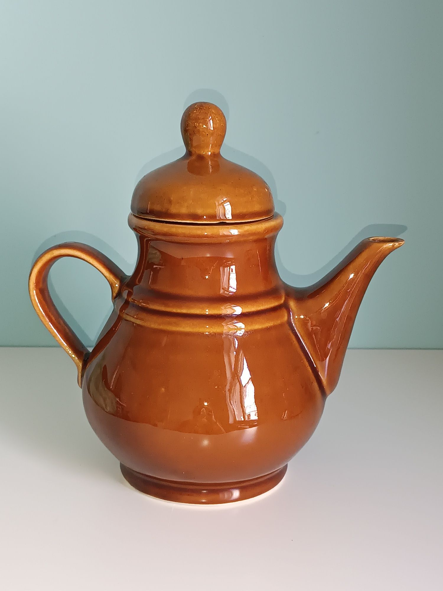 Stary ceramiczny dzbanek - Kathrin - GDR - 1,3 L -.