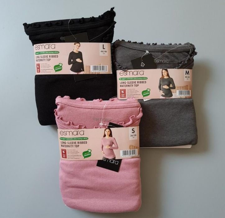Реглан, лонгслів для вагітних бренд Esmara