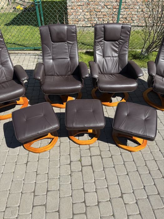 Крісло реклайнер шкіряне крісло офісне крісло релакс