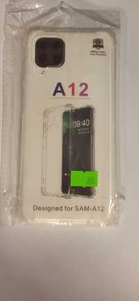 Etui Samsung A12/M12 - wzmocnione bezbarwne